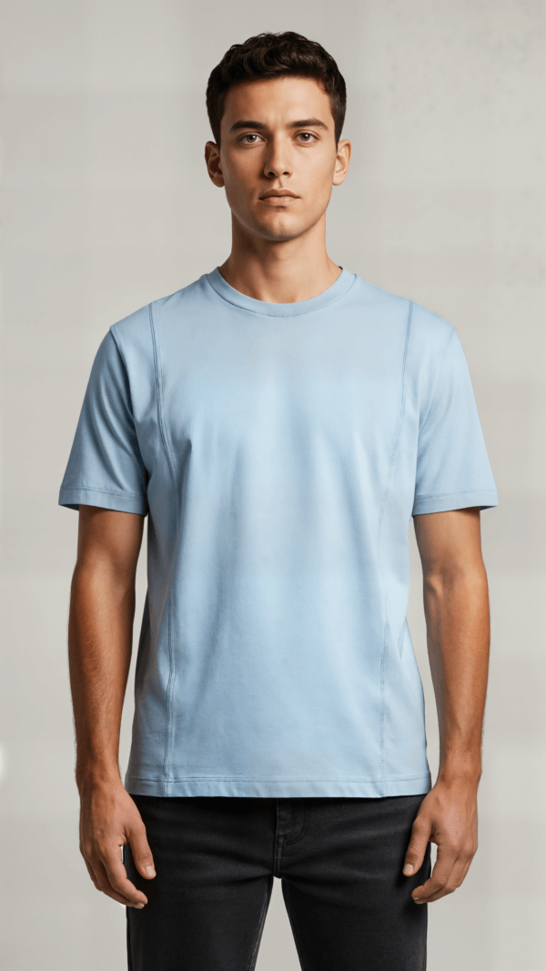 Playera Boxy Slim Fit TRAMA - Algodón Premium