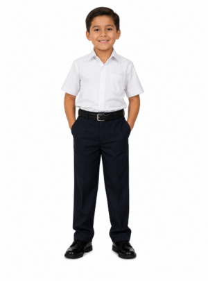 Pantalón Escolar para Niño Primaria Azul Marino