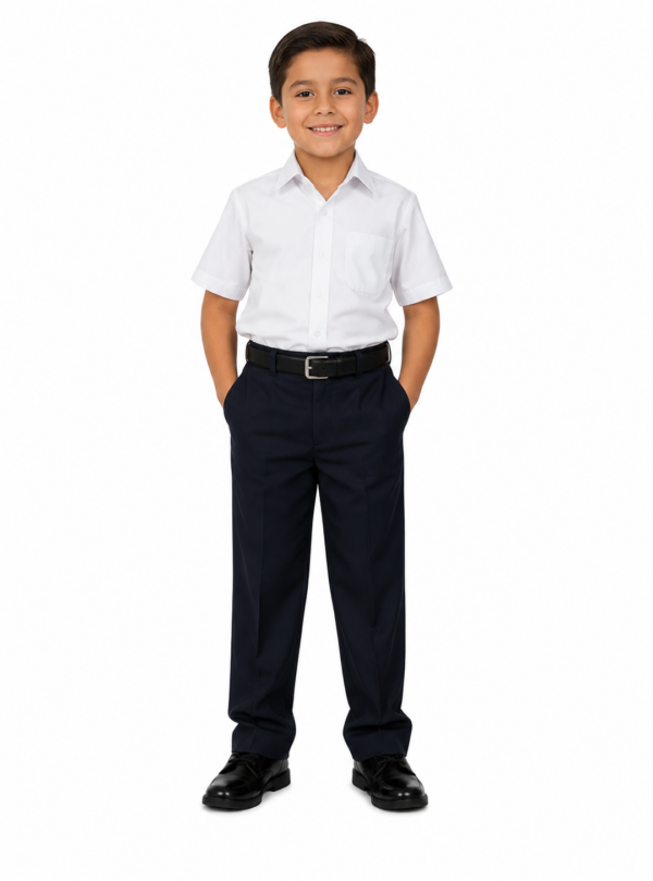 Pantalón Escolar para Niño Primaria Azul Marino