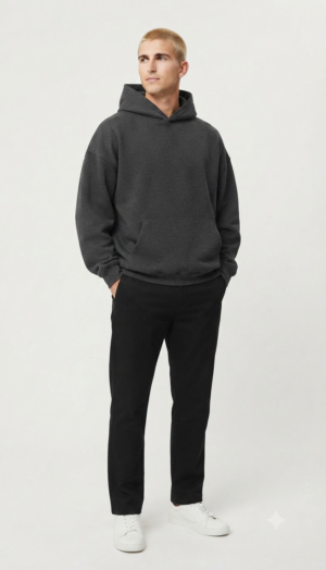 Sudadera Oversize de Felpa Nacional – Calidad Premium para tu Marca